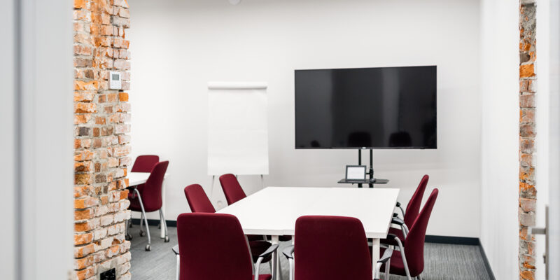 Sala konferencyjno-szkoleniowa dla 8-16 osób